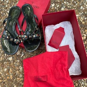 Valentino Rock Stud Sandals